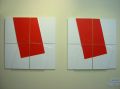 2007 Exposition au Chateau de Tours - ENTRE DEUX HORIZONTALES 2001-2002