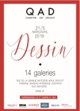 21 Mars-5 avril 2019 Cour16 Paris  (18e semaine du dessin) - 2019 UN SEUL SIGNE DEUX COULEURS