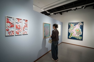SHENYANG Galerie 1905 14 septembre au 17 Novembre 2024 - 2024 UN SEUL SIGNE ET DEUX COULEURS
