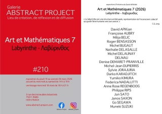 2026 19-28 mars ART ET MATHEMATIQUES 7 LABYRINTHE - 2026 JEU DES OMBRES